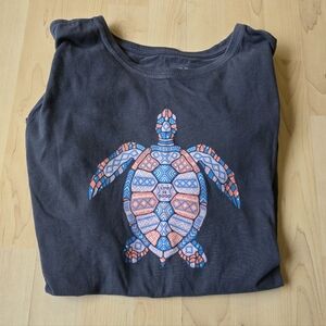 Life Is Good Crusher Sea Turtle Tee Size XL